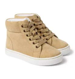 Leather High-Top Sneaker