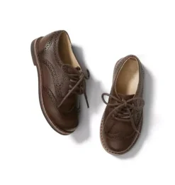 Leather Wing Tip Shoe