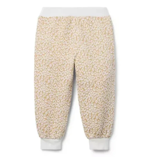 Leopard Jacquard Jogger