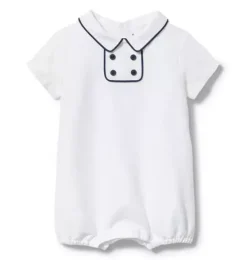 Linen Collared One-Piece