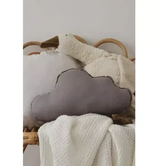 Linen “Grey” Cloud Pillow
