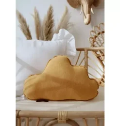 Linen “Mango” Cloud Pillow