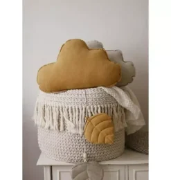 Linen “Mango” Cloud Pillow