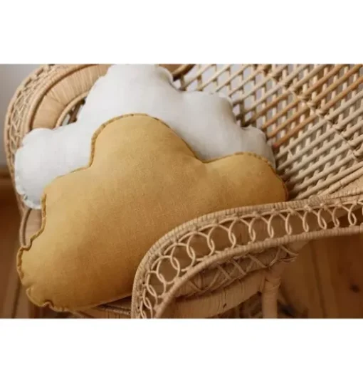 Linen “Mango” Cloud Pillow