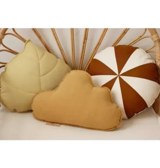Linen “Mango” Cloud Pillow