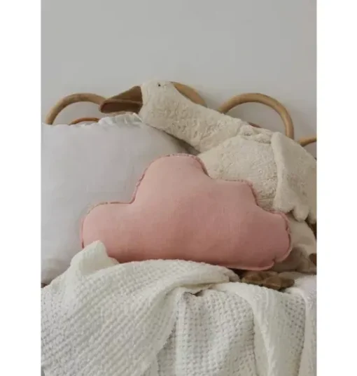 Linen “Powder Pink” Cloud Pillow