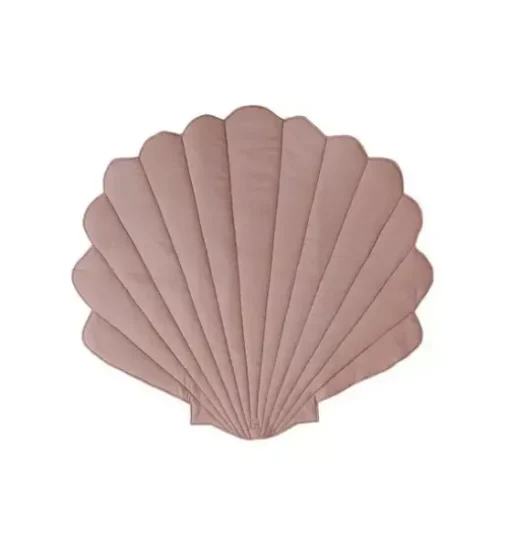 Linen “Powder Pink” Shell Mat