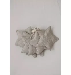 Linen “Sand Star Dust” Garland with Sand Stars
