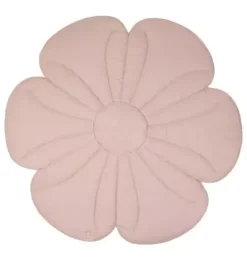 Linen "Powder Rose" Flower Mat