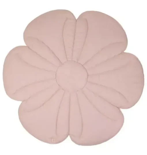 Linen "Powder Rose" Flower Mat