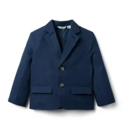 Linen-Cotton Blazer
