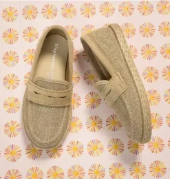 Loafer Espadrille Beige
