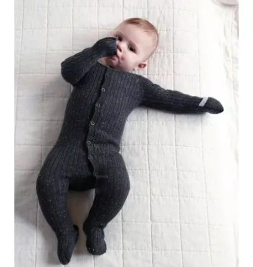 Long Sleeve Jumpsuit Footie - Hug Me