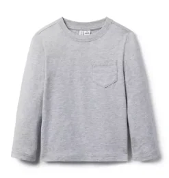 Long Sleeve Pocket Tee