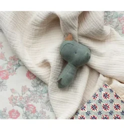 Lullaby Friend Rattles, Rhino - Pine
