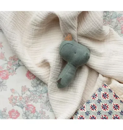 Lullaby Friend Rattles, Rhino - Pine