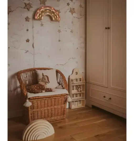 Magic Swans Beige Wallpaper