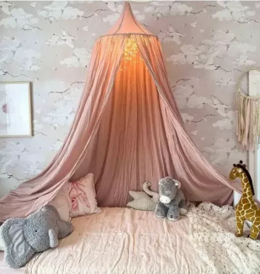 Magic Swans Pink Wallpaper