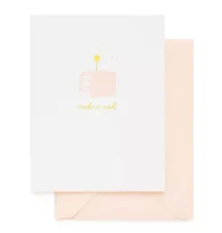 Make a Wish Birthday Card