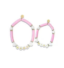 Mama & Mini Pink Bracelet Gift Set