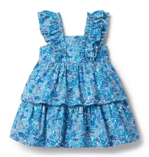 Margaret Annie Dress Made With Liberty Fabric