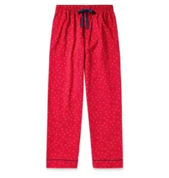 Men's Twill Pajama Pant in Anchors Away