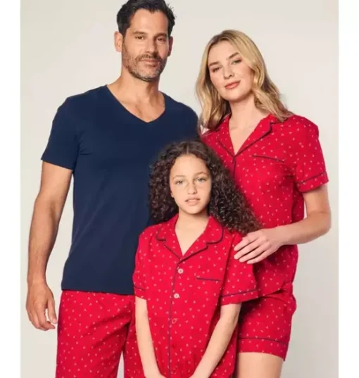 Men's Twill Pajama Pant in Anchors Away