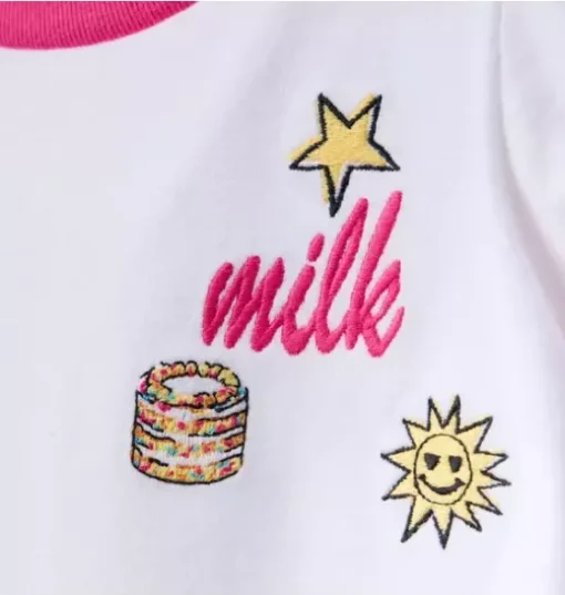 Milk Bar x Janie and Jack Puff Sleeve Tee