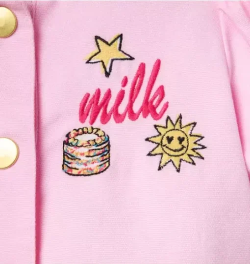 Milk Bar x Janie and Jack Puff Sleeve Romper