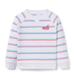 Milk Bar x Janie and Jack Striped Sweatshirt