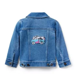 Milk Bar x Janie and Jack Denim Trucker Jacket