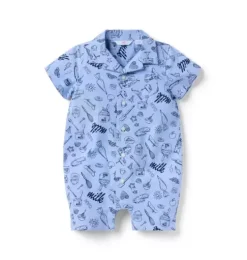 Milk Bar x Janie and Jack Slice Of Style Baby Romper