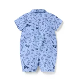 Milk Bar x Janie and Jack Slice Of Style Baby Romper