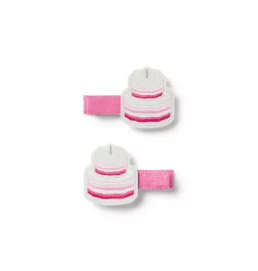 Milk Bar x Janie and Jack Cake Barrette Set