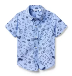 Milk Bar x Janie and Jack Slice Of Style Shirt