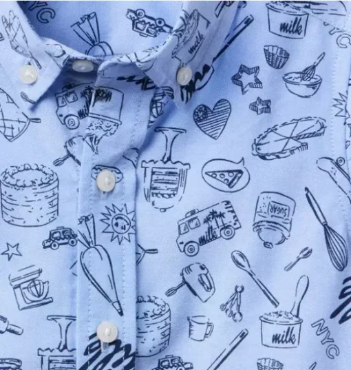 Milk Bar x Janie and Jack Slice Of Style Shirt