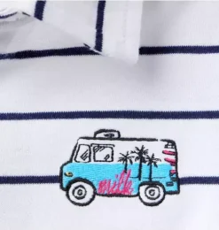 Milk Bar x Janie and Jack Striped Polo