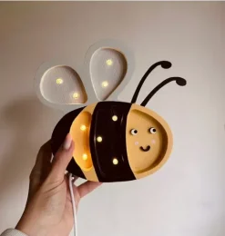 Mini Happy Bee Lamp