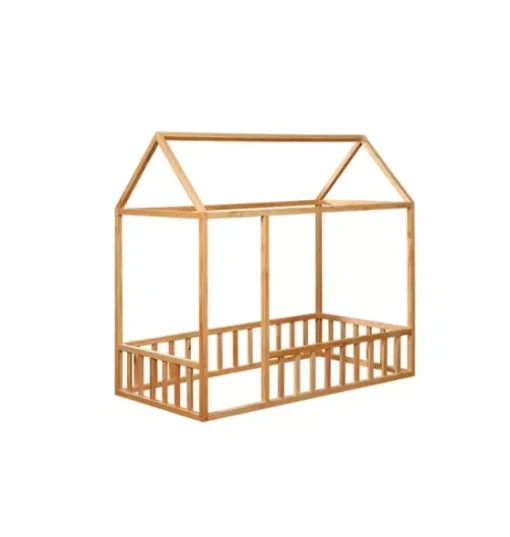 Montessori House Bed with Rails / Size Twin