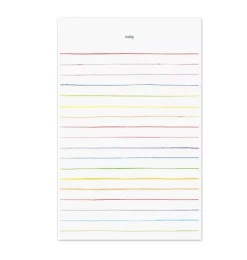 Multi-Stripe Notepad