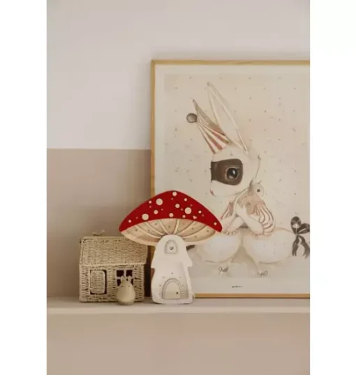 Mushroom House Lamp