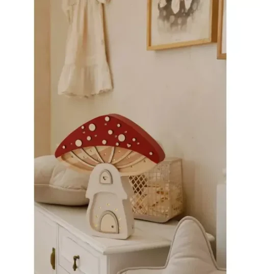 Mushroom House Lamp