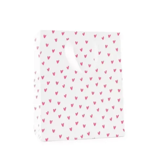 Neon Heart Gift Bag