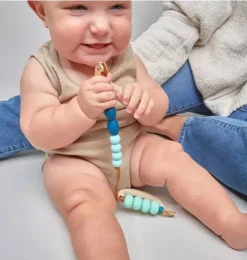 Ocean Arch Teether + Clip Set