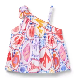 Ocean Icon Bow Shoulder Top