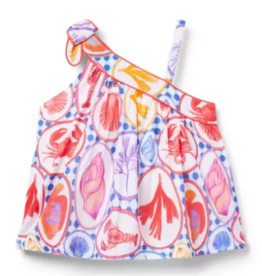 Ocean Icon Bow Shoulder Top