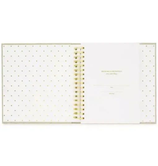 Pale Pink Baby Book