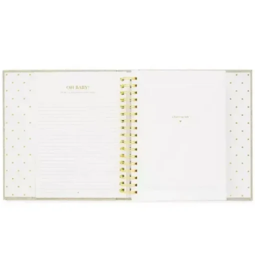 Pale Pink Baby Book
