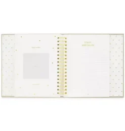 Pale Pink Baby Book