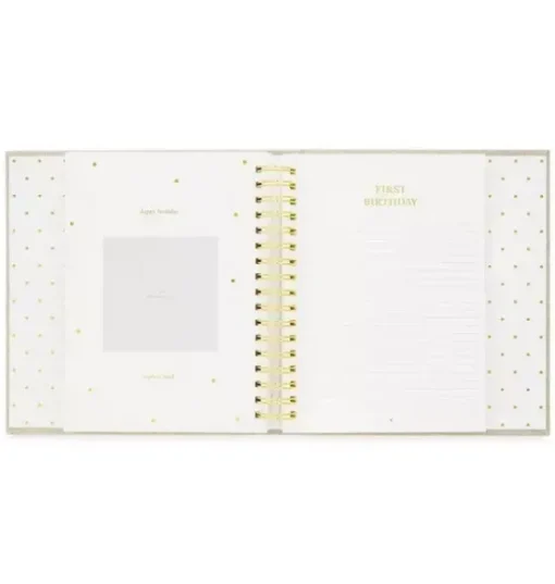 Pale Pink Baby Book
